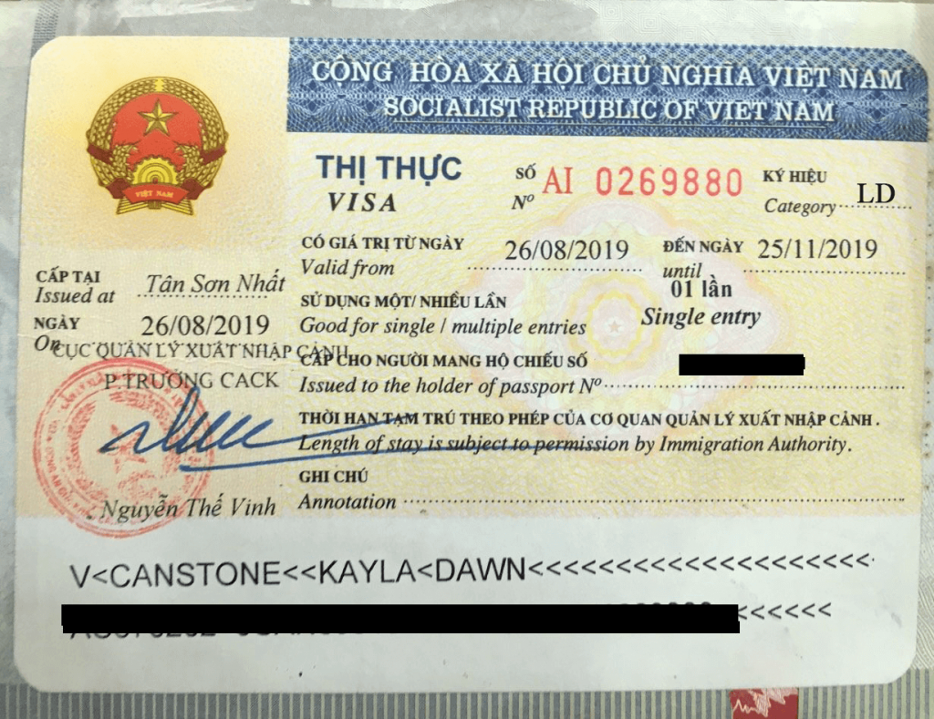 Vietnam Work Visa Full Details To Help You Get One