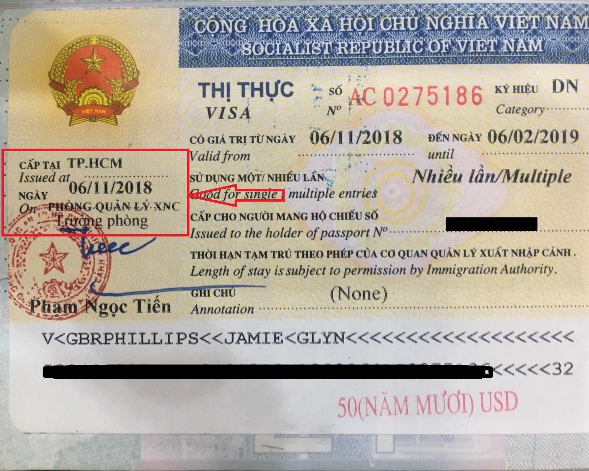 gia hạn thị thực Việt Nam