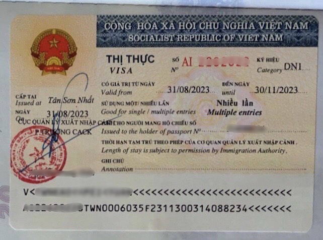 visa làm việc tại công ty Bình Dương