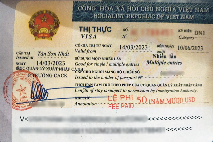 visa doanh nghiệp Hồ Chí Minh