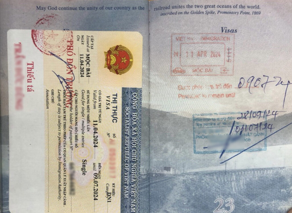 gia hạn visa Việt Nam tại Bình Phước