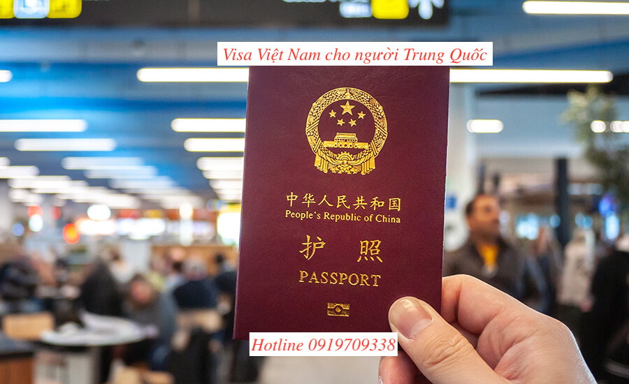 visa Việt Nam cho người Trung Quốc