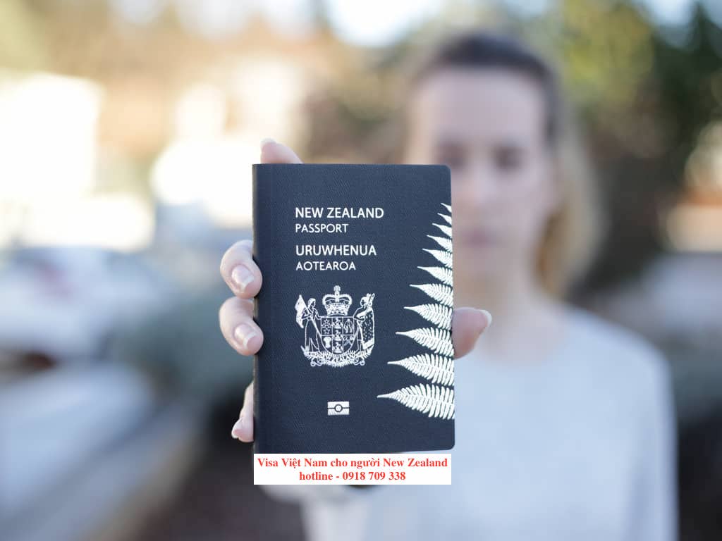 visa Việt Nam cho người New Zealand