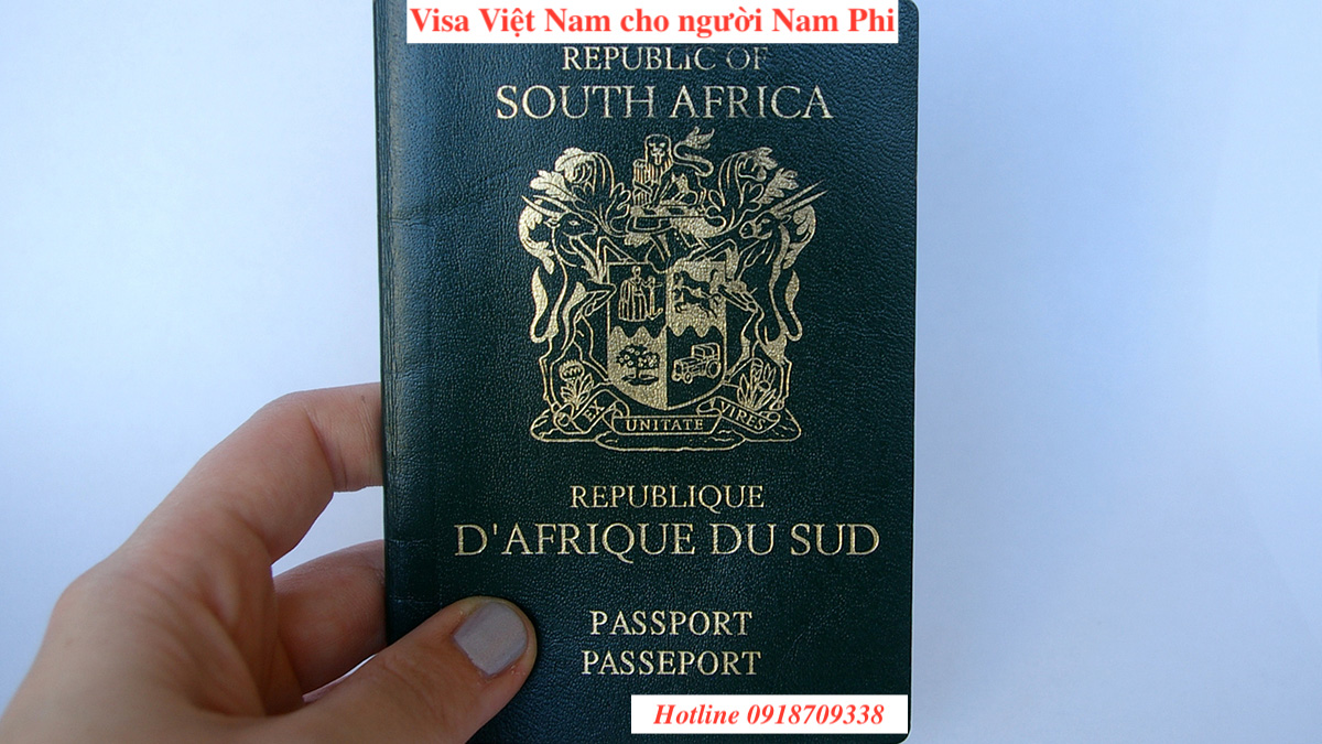 visa Việt Nam cho người Nam Phi